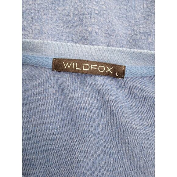 Wildfox Sweatshirt Womens SZ L Red Wine & Blue Statement Beach Graphic Blue - Picture 8 of 9